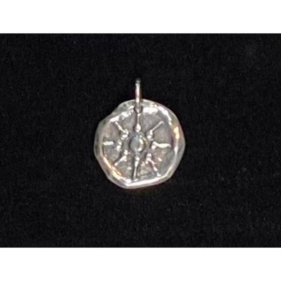 James Avery Sterling Silver Widow's Mite Coin Charm - Picture 1 of 6